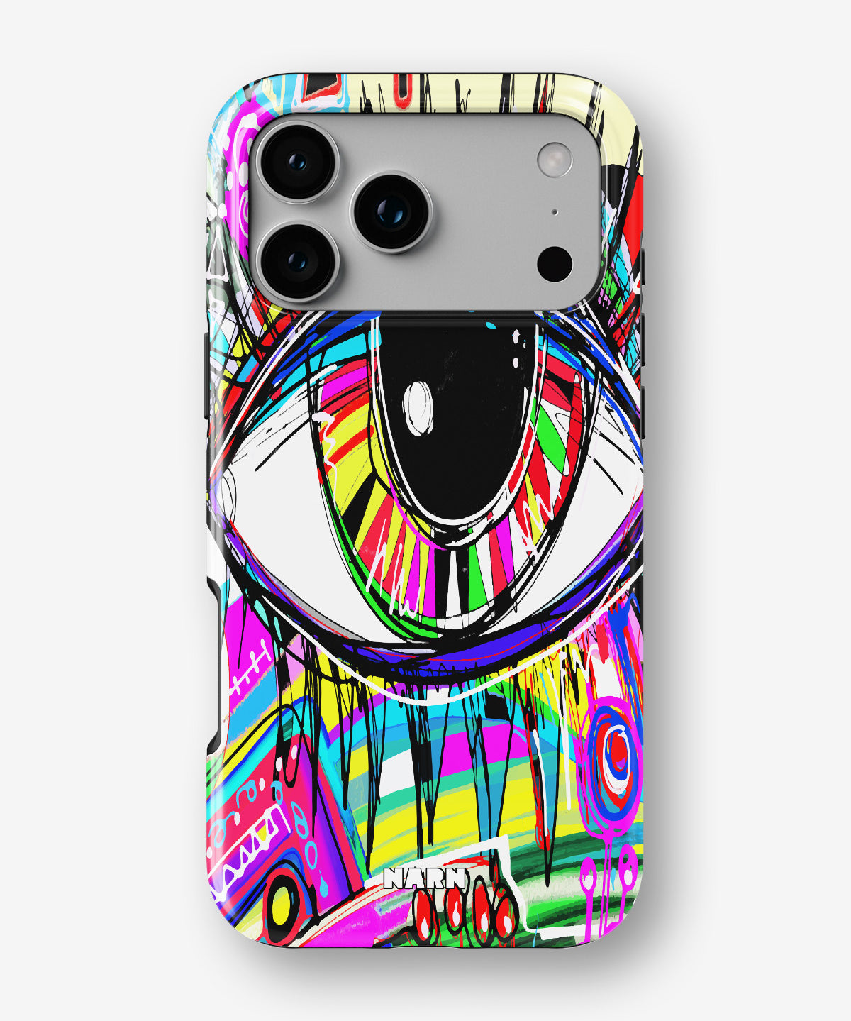 iPhone 18 Pro Tough Case – Abstract Eye - View 1