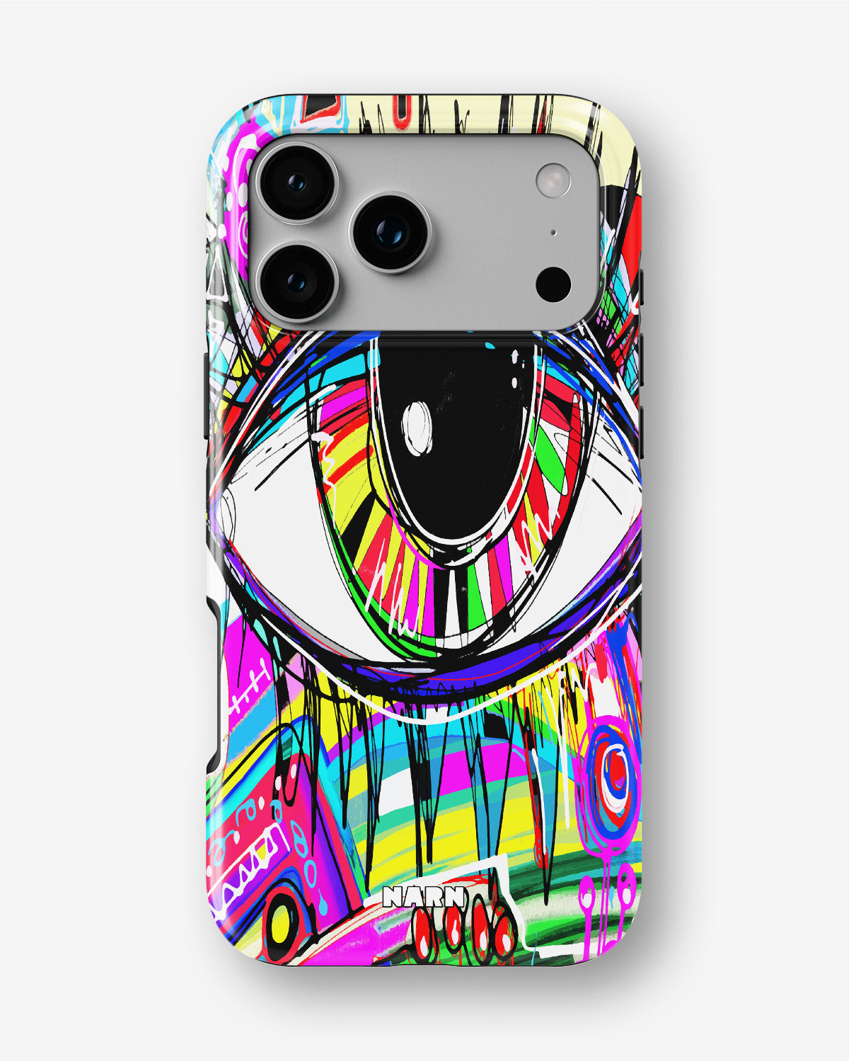 iPhone 18 Pro Tough Case – Abstract Eye - View 1