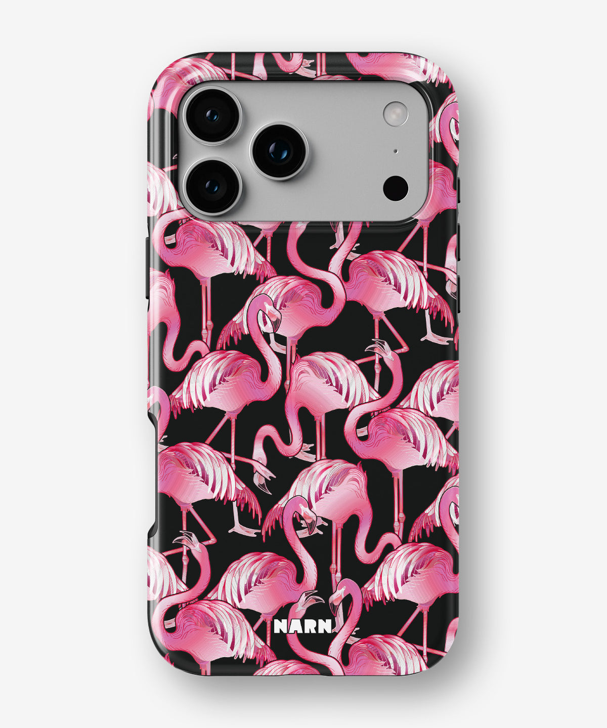 iPhone 18 Pro Tough Case – Flamingos - View 1