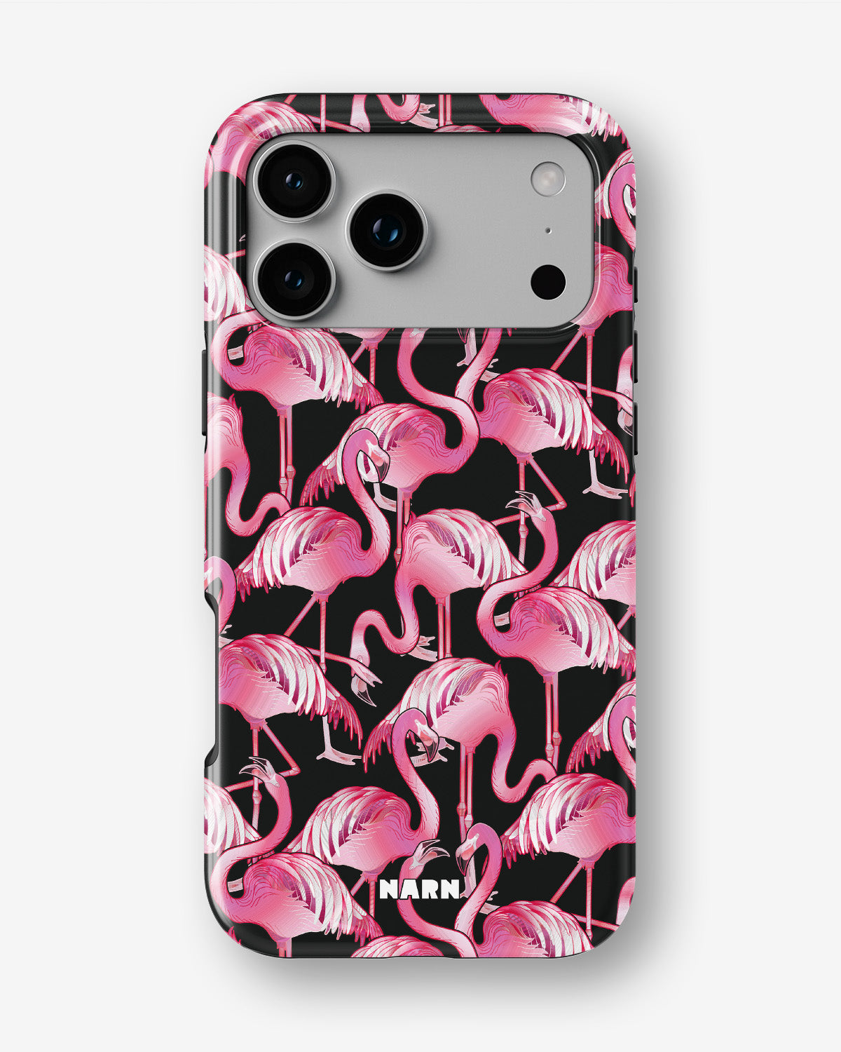 iPhone 18 Pro Tough Case – Flamingos - View 1