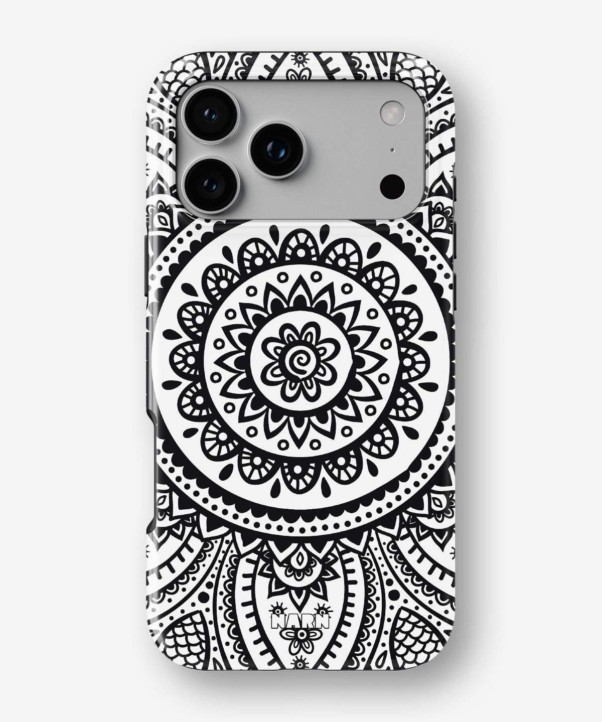iPhone 18 Pro Tough Case – Henna Mandala - View 1