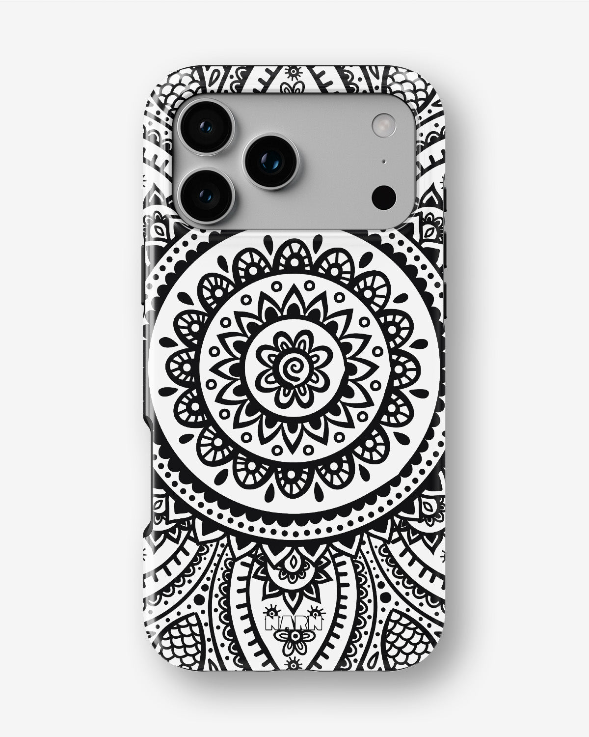 iPhone 18 Pro Tough Case – Henna Mandala - View 1