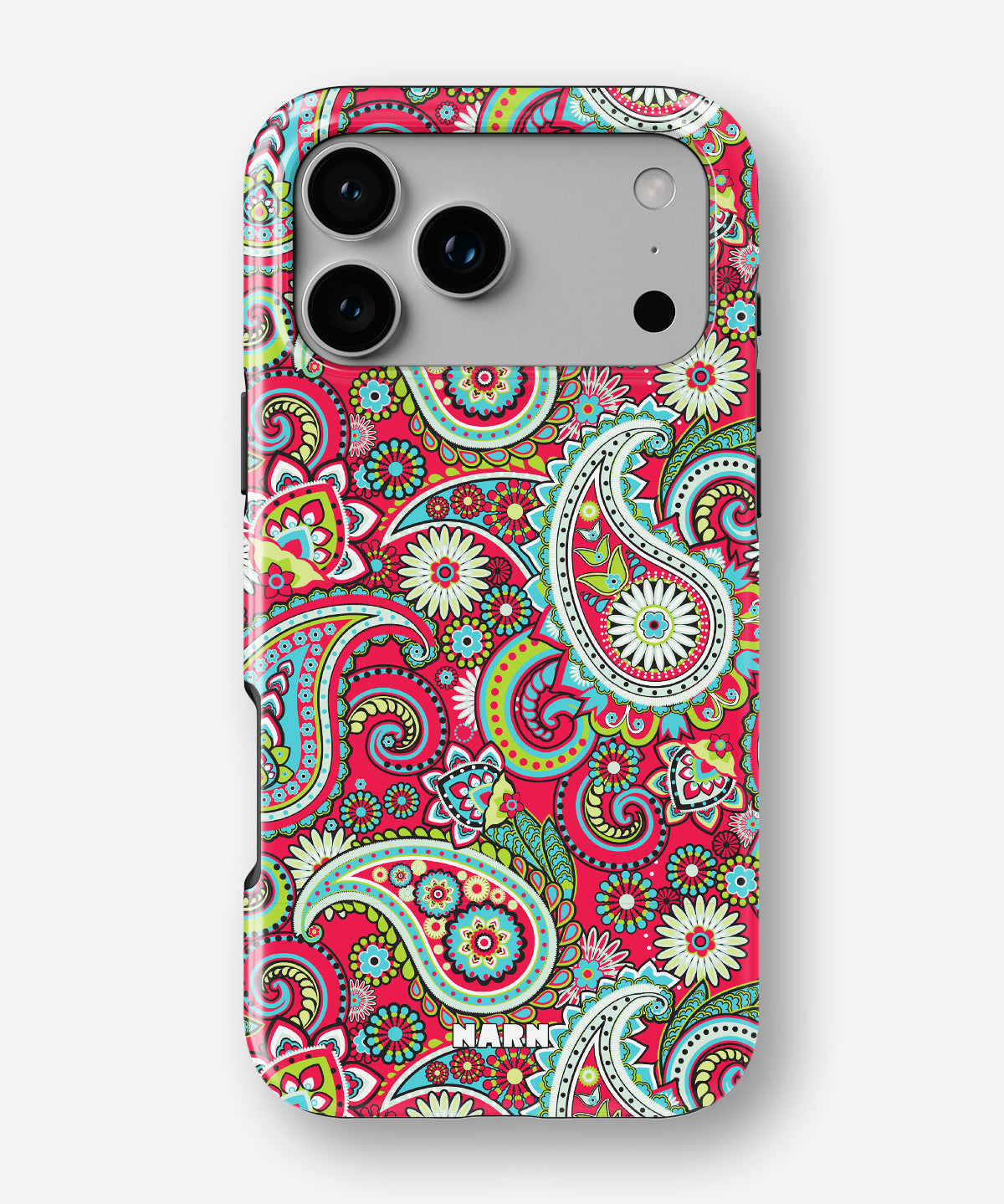 iPhone 18 Pro Tough Case – Paisley Paradise - View 1