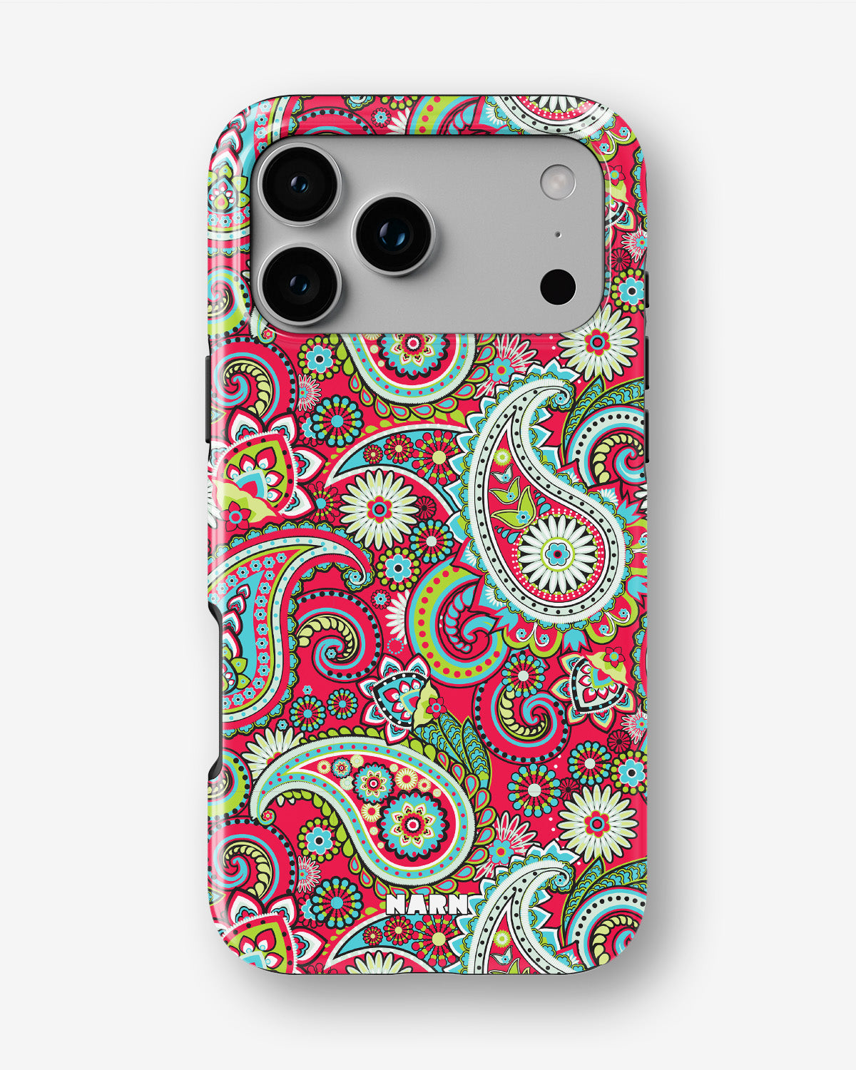 iPhone 18 Pro Tough Case – Paisley Paradise - View 1