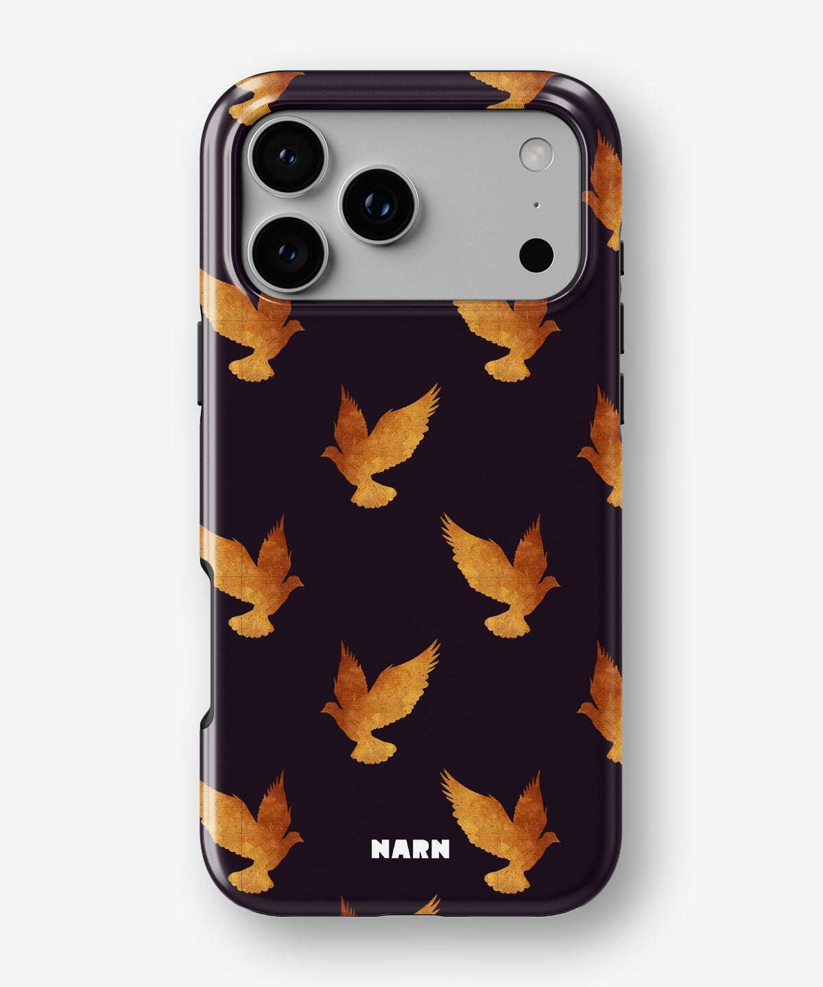 iPhone 18 Pro Tough Case – Royal Doves - View 1