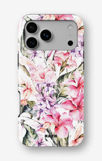 iPhone 18 Pro Tough Case – Watercolor Flowers - View 1