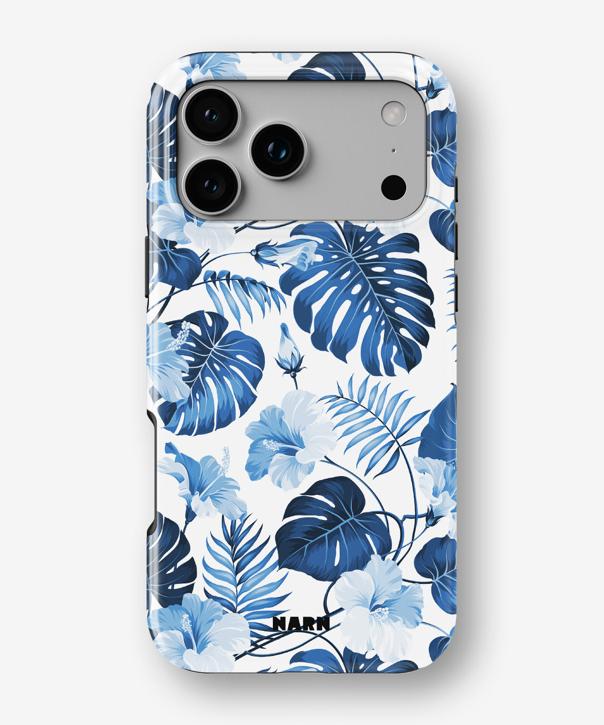 iPhone 18 Pro Tough Case – Blue Tropics - View 1