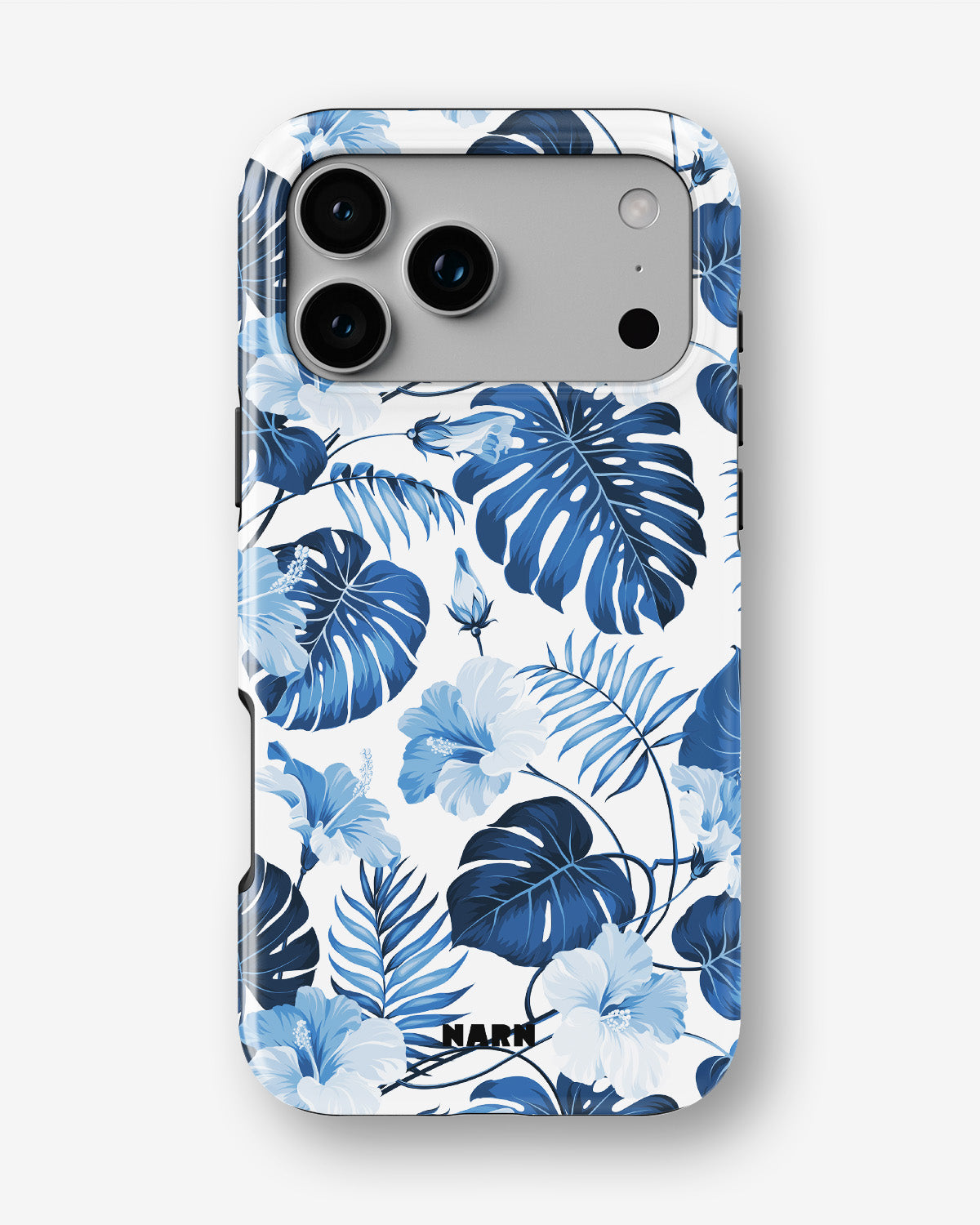 iPhone 18 Pro Tough Case – Blue Tropics - View 1