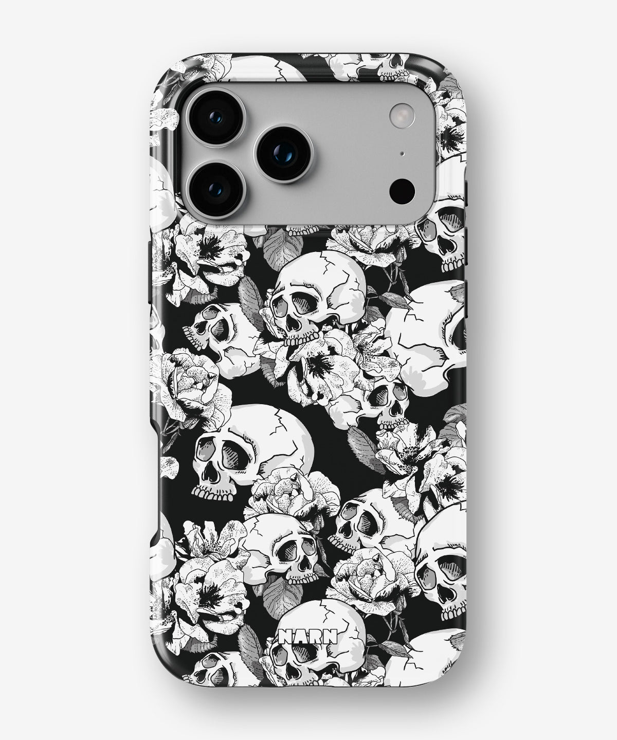 iPhone 18 Pro Tough Case – Skull Garden - View 1