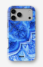 iPhone 18 Pro Tough Case – Blue Vintage - View 1