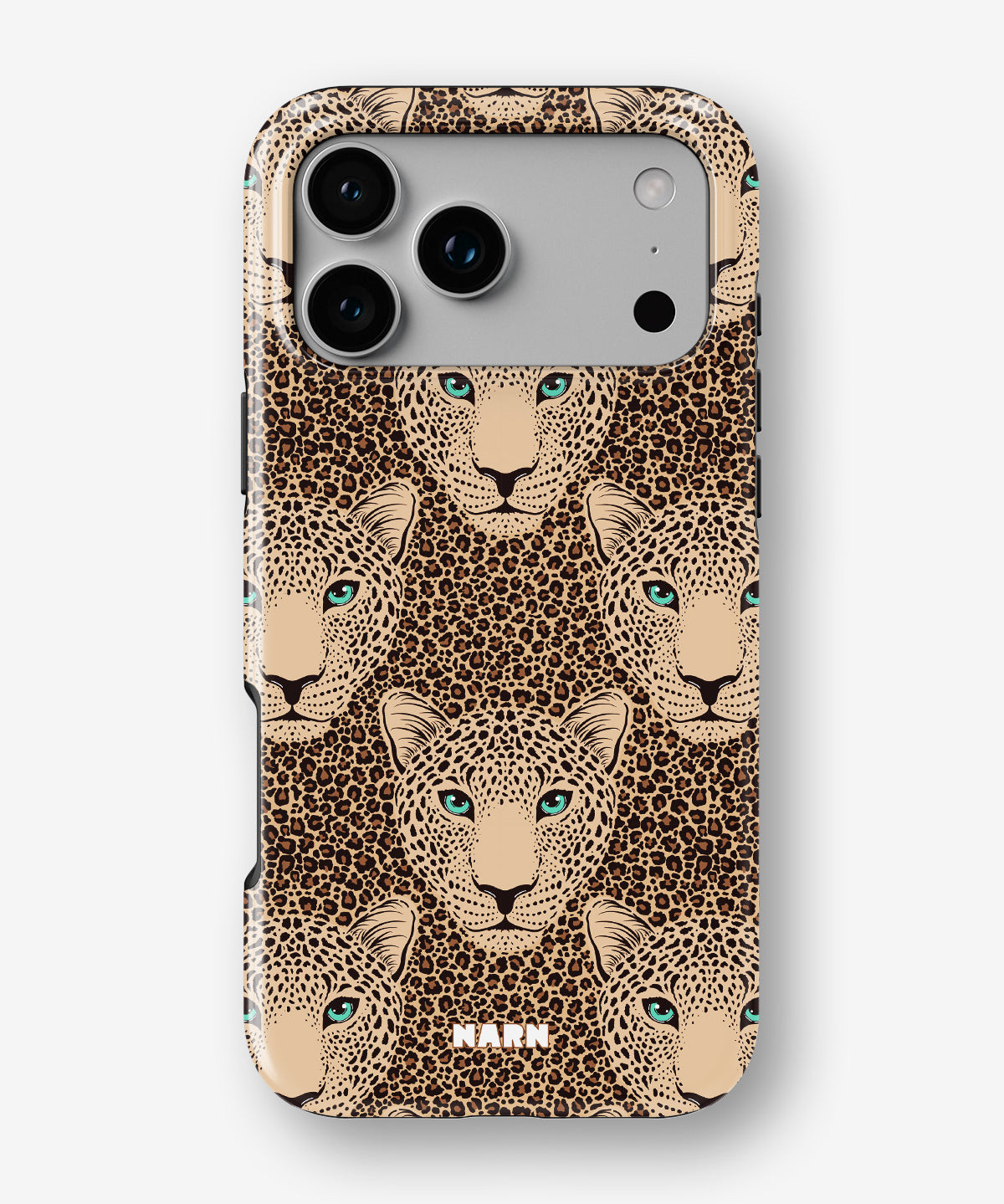 iPhone 18 Pro Tough Case – Leopard Gaze - View 1