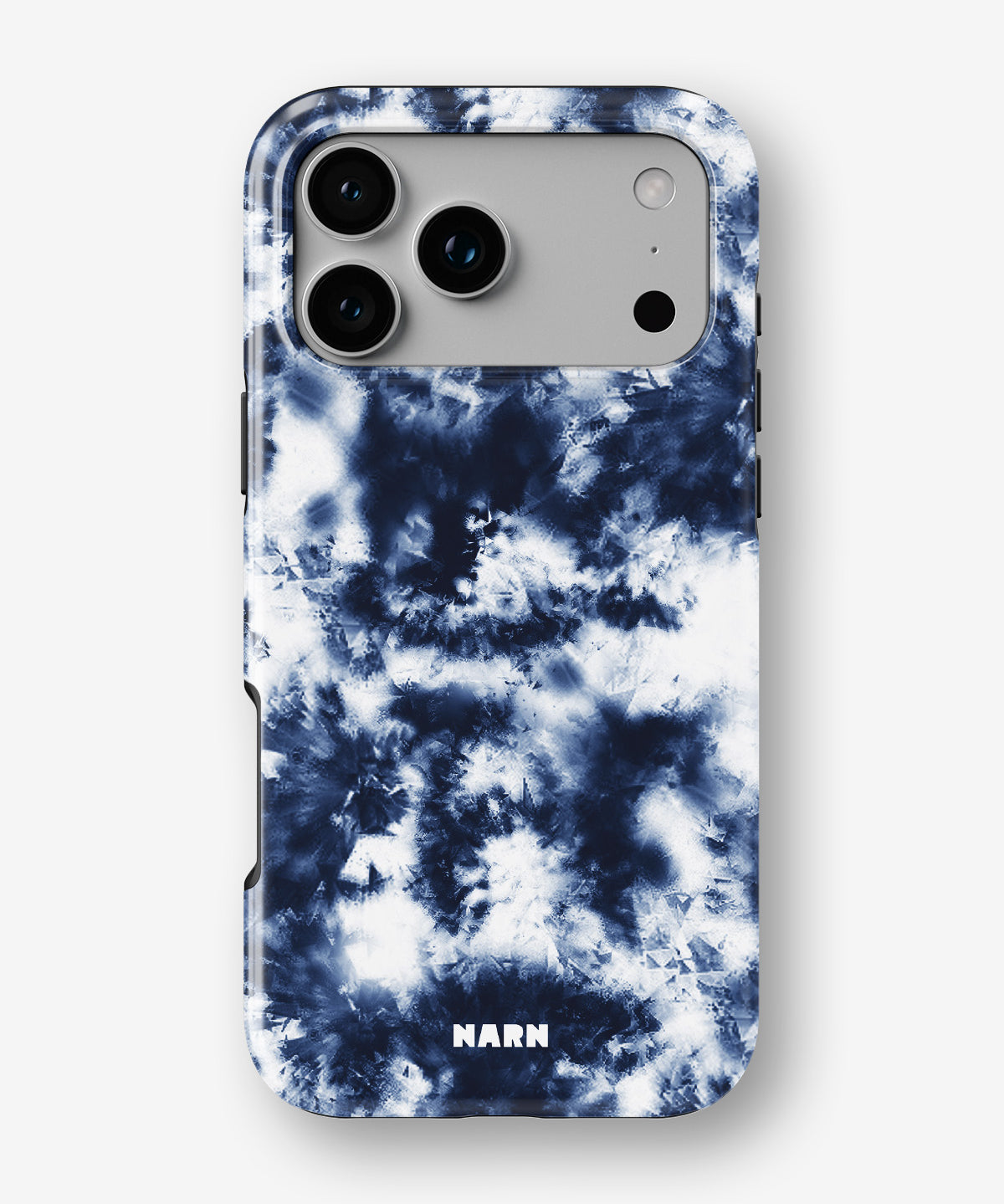iPhone 18 Pro Tough Case – Tie Dye Blue - View 1