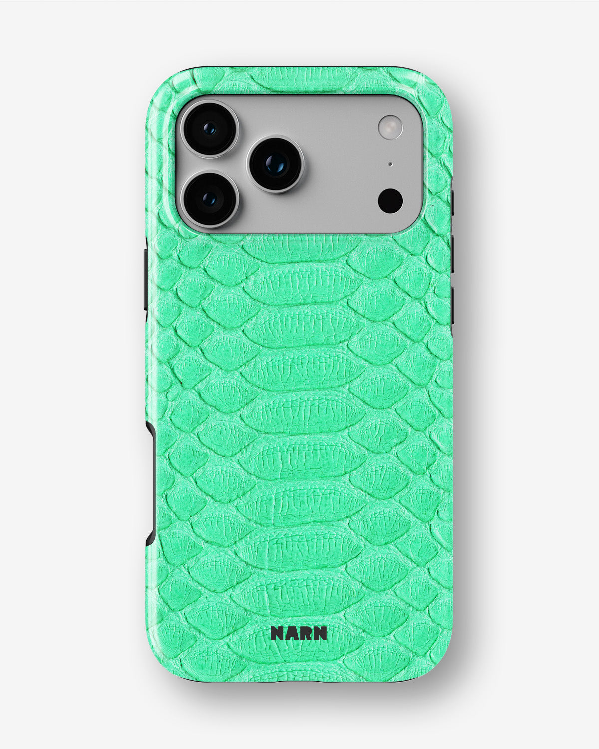iPhone 18 Pro Tough Case – Turquoise Snake - View 1
