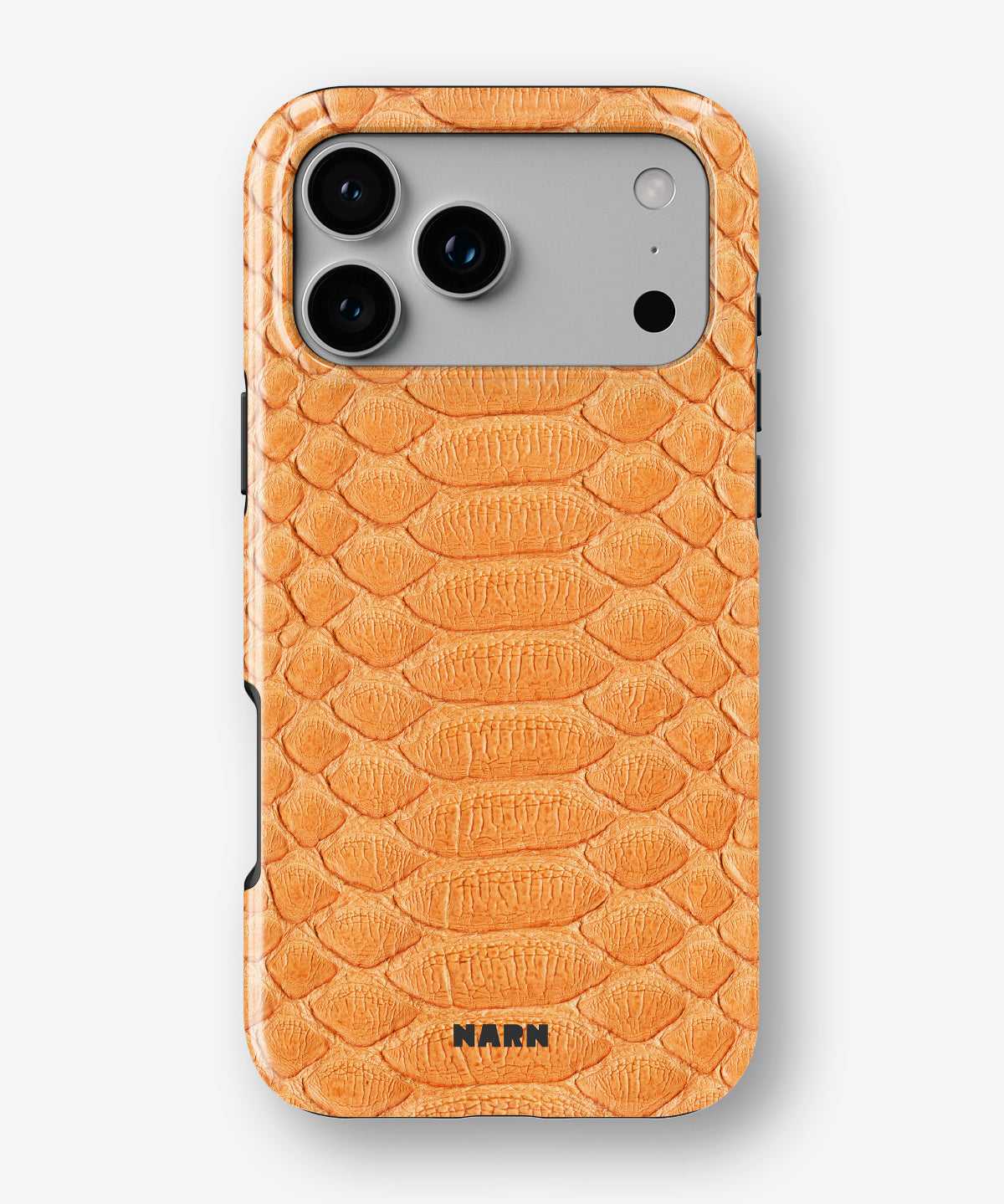 iPhone 18 Pro Tough Case – Orange Snake - View 1