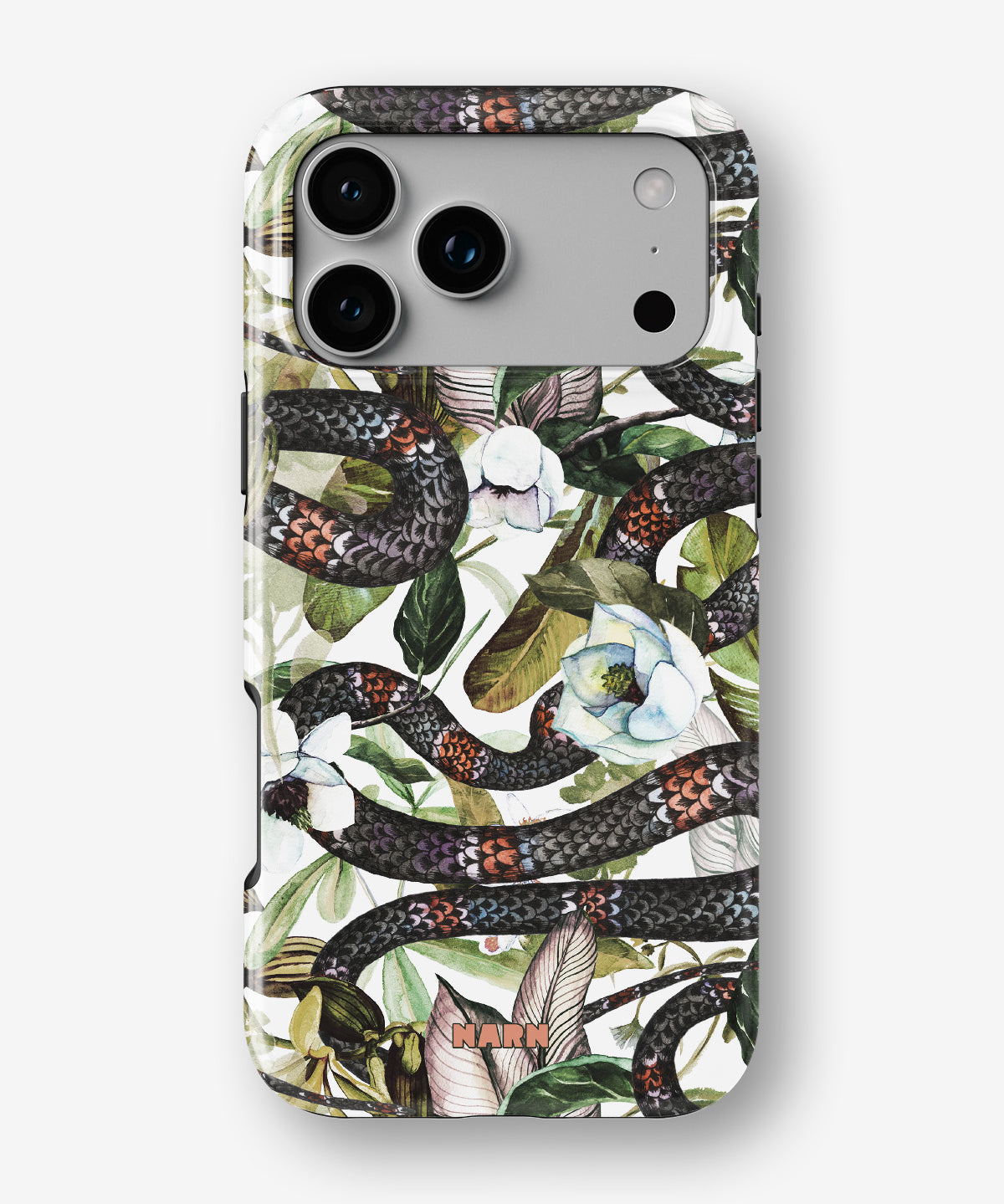 iPhone 18 Pro Tough Case – Jungle Snake - View 1