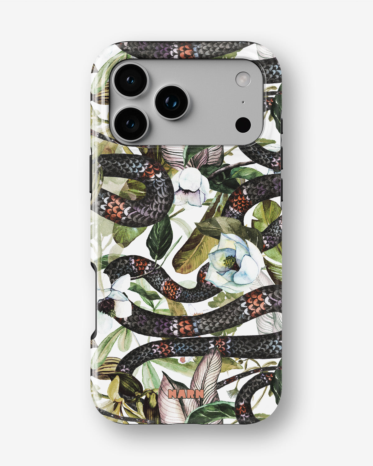 iPhone 18 Pro Tough Case – Jungle Snake - View 1