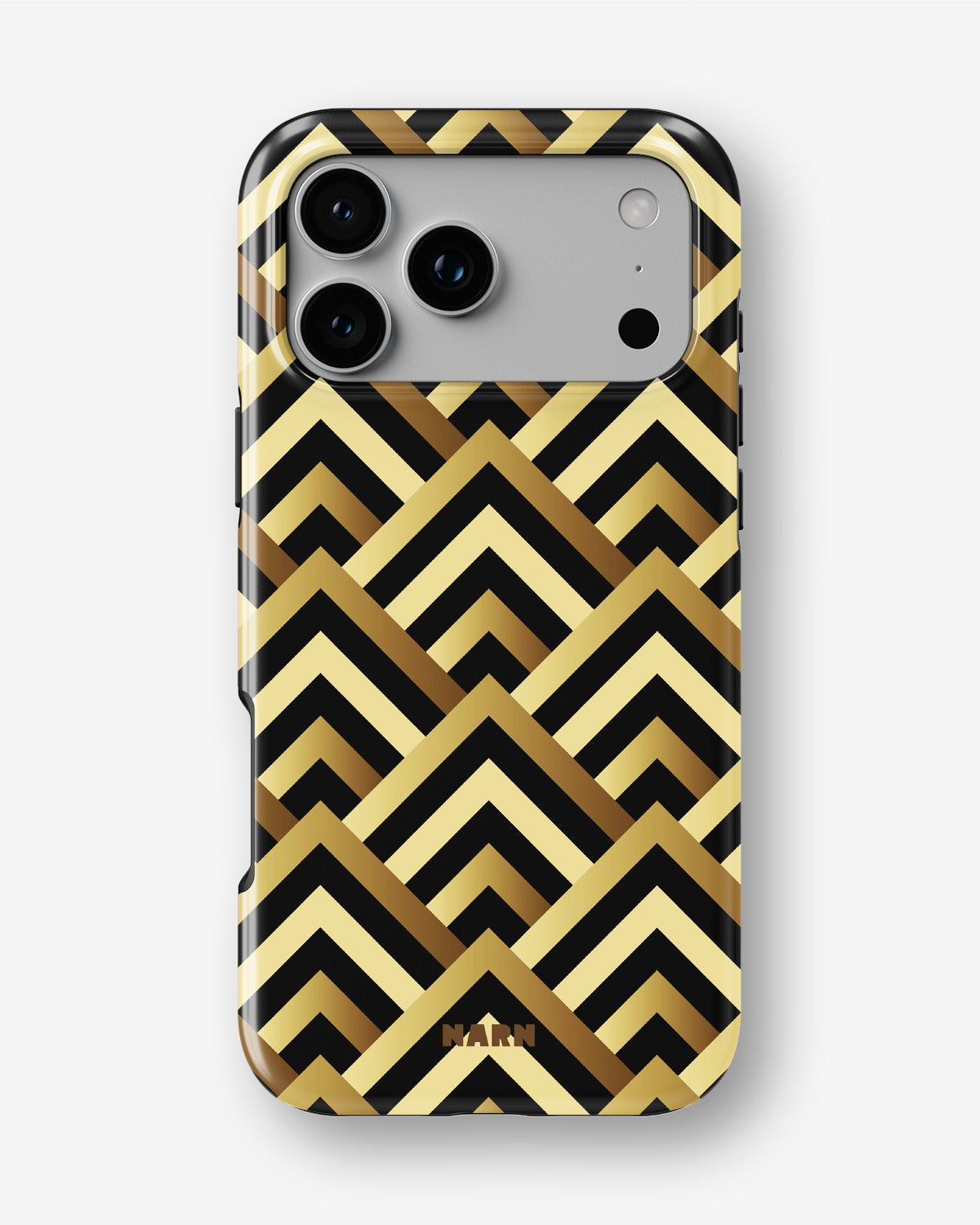 iPhone 18 Pro Tough Case – Goldline - View 1