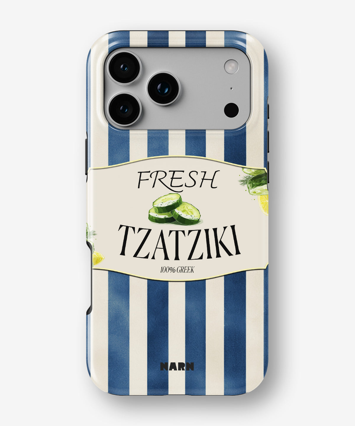 iPhone 18 Pro Tough Case – Greek Blues - View 1