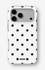 iPhone 18 Pro Tough Case – Mono Dots - View 1