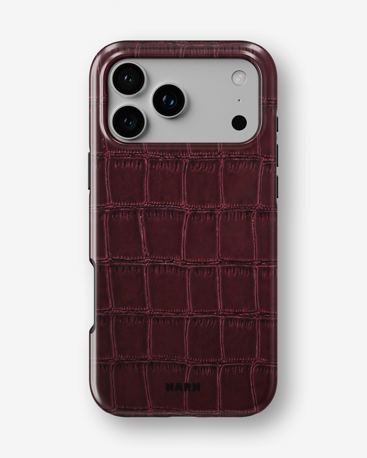 iPhone 18 Pro Tough Case – Rouge Croc - View 1