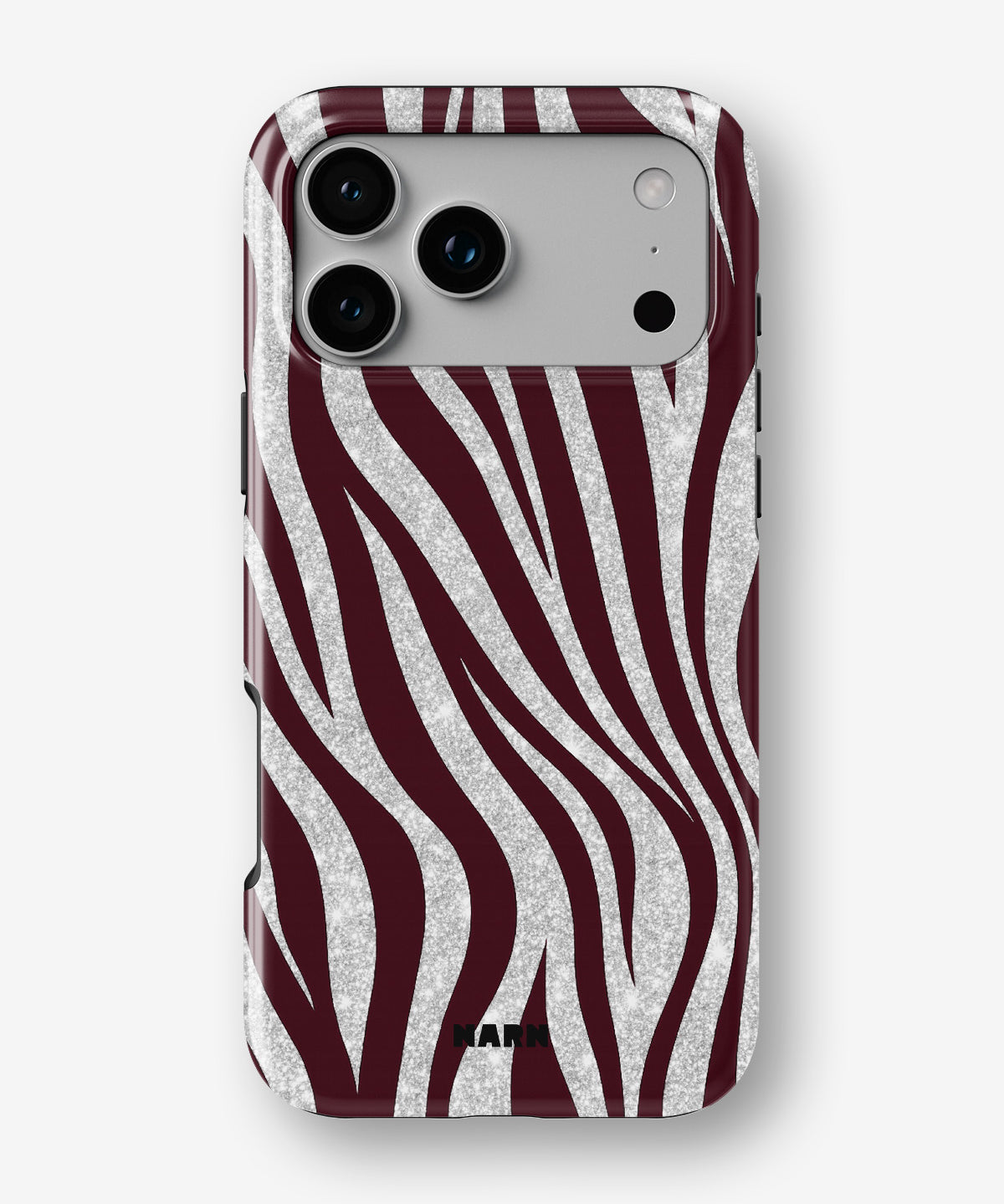 iPhone 18 Pro Tough Case – Velvet Zebra - View 1