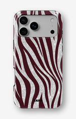 iPhone 18 Pro Tough Case – Velvet Zebra - View 1