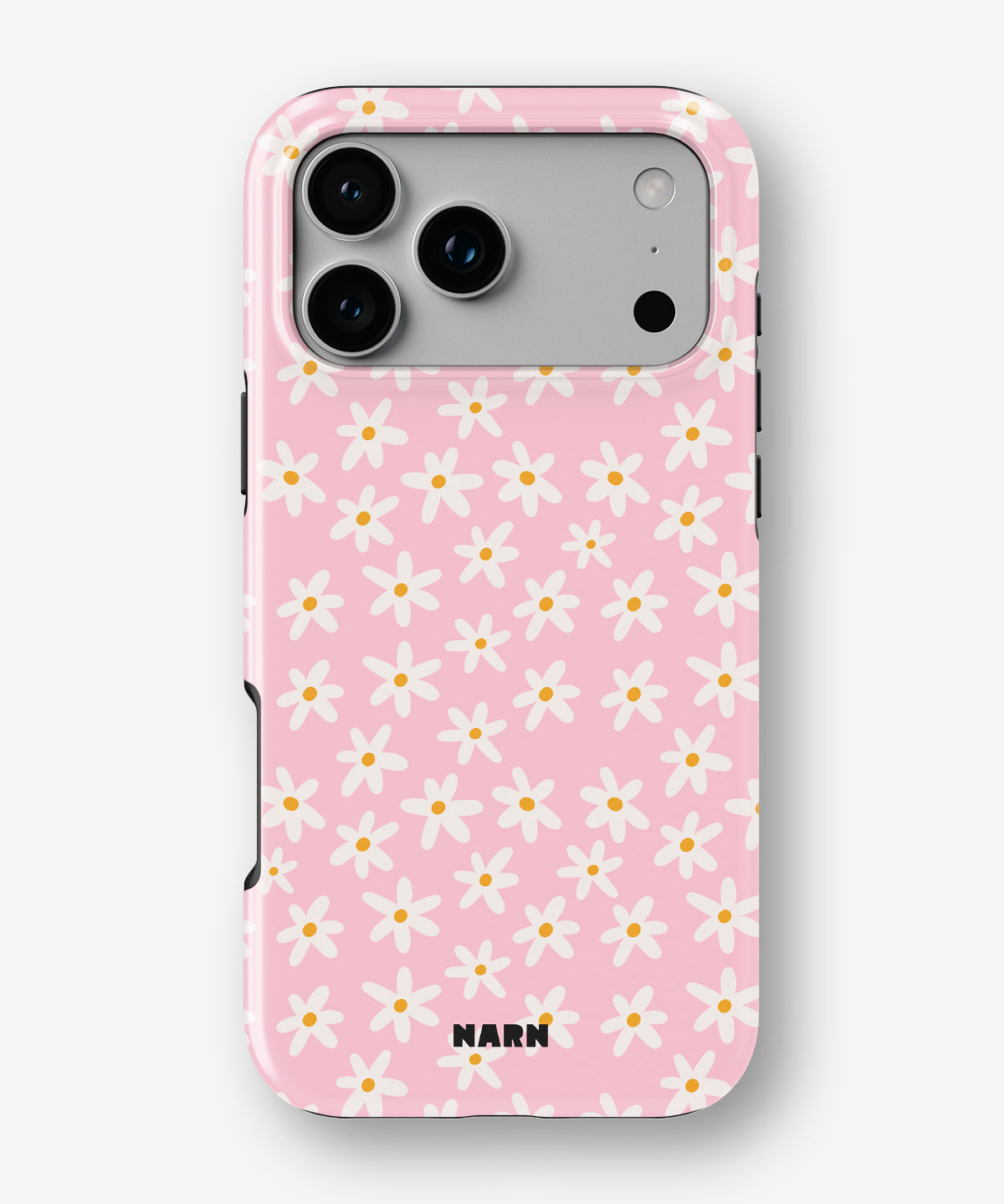 iPhone 18 Pro Tough Case – Pink Daisy - View 1