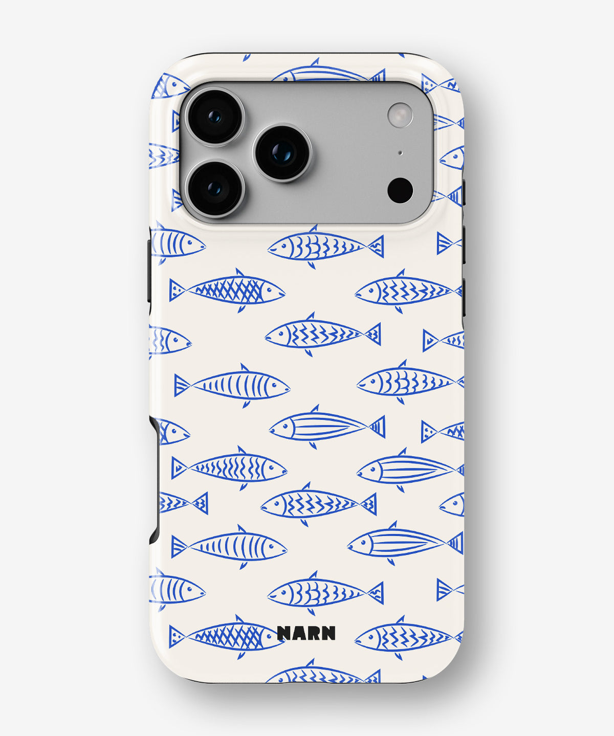 iPhone 18 Pro Tough Case – Blue Catch - View 1
