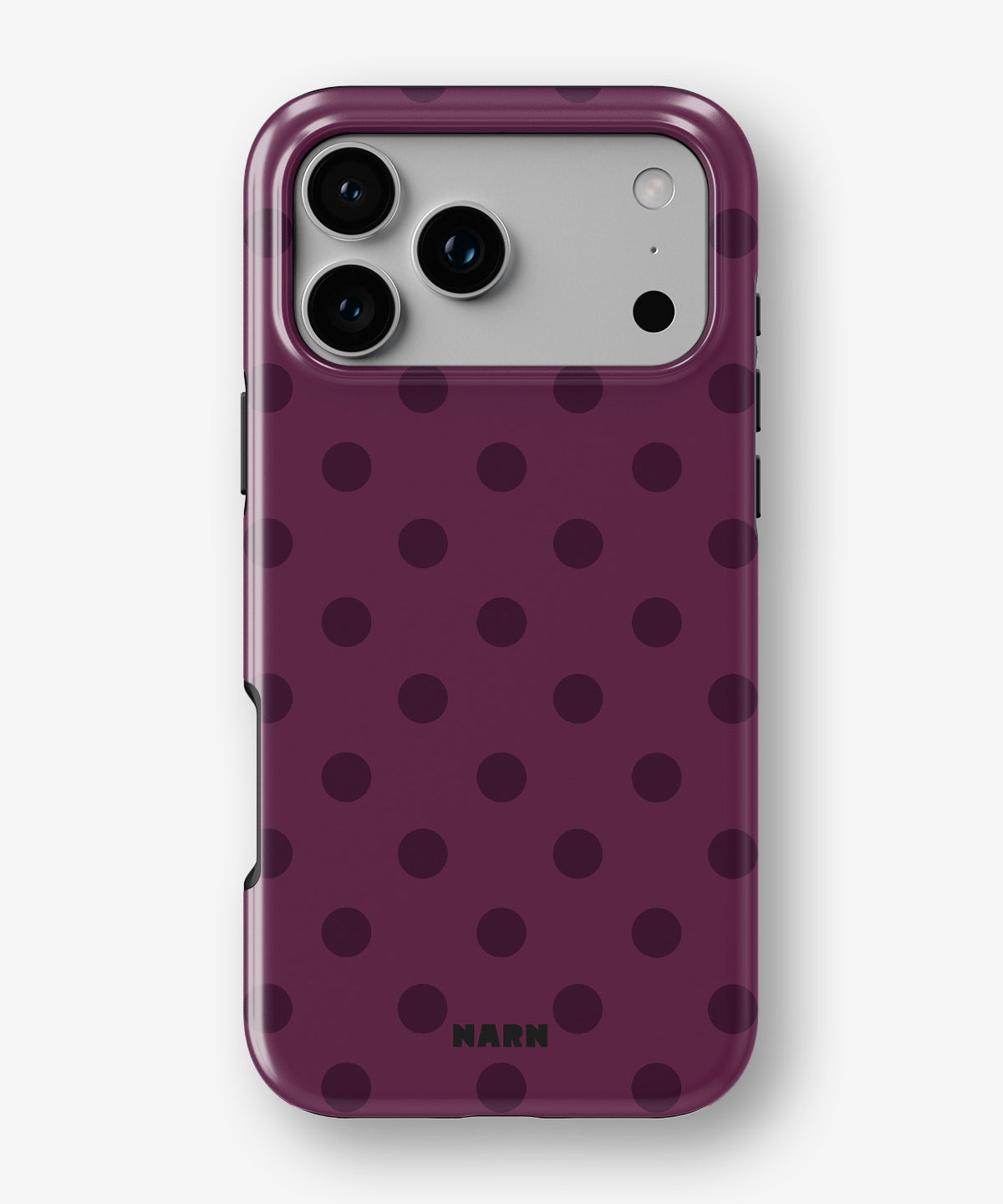 iPhone 18 Pro Tough Case – Plum - View 1