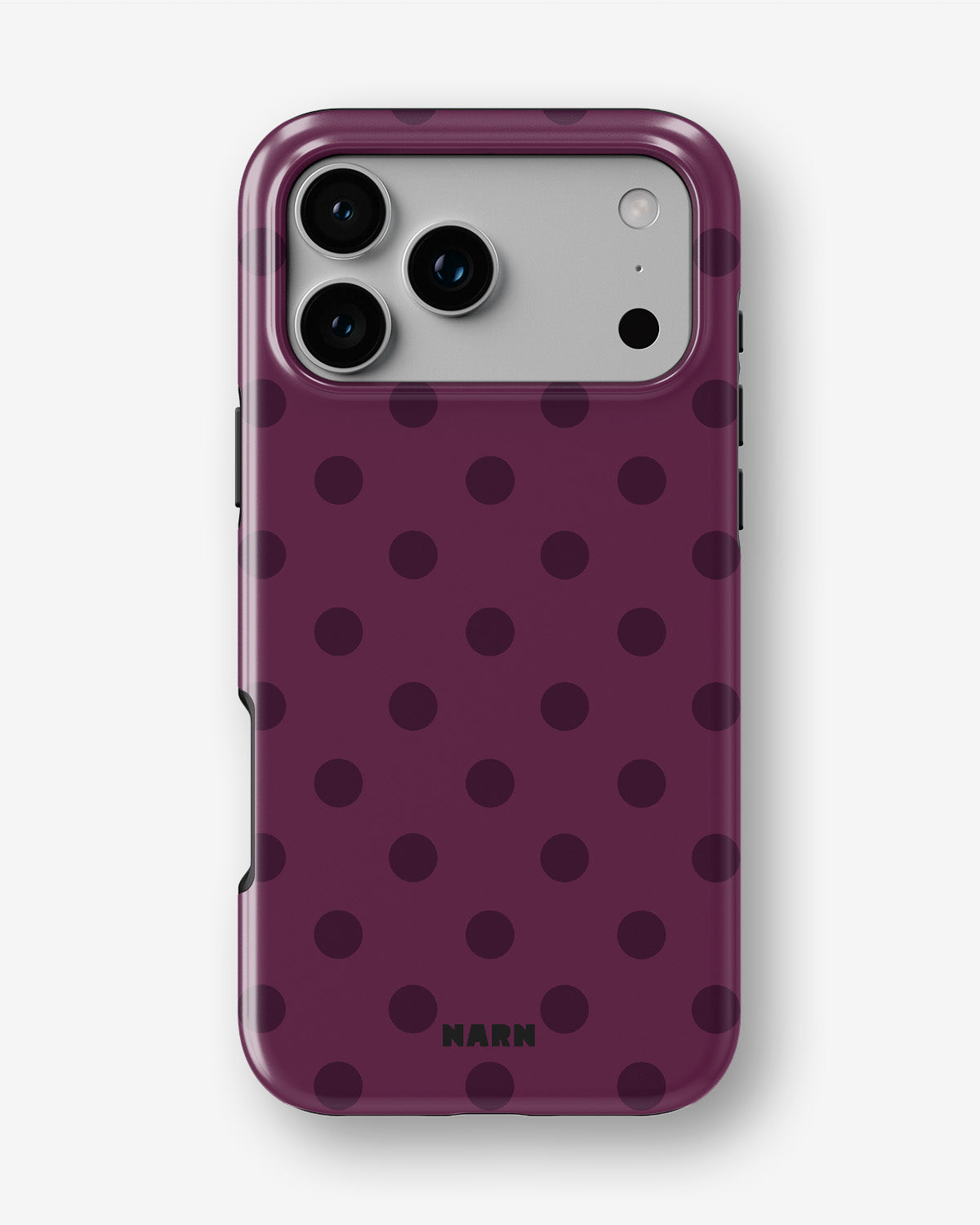 iPhone 18 Pro Tough Case – Plum - View 1