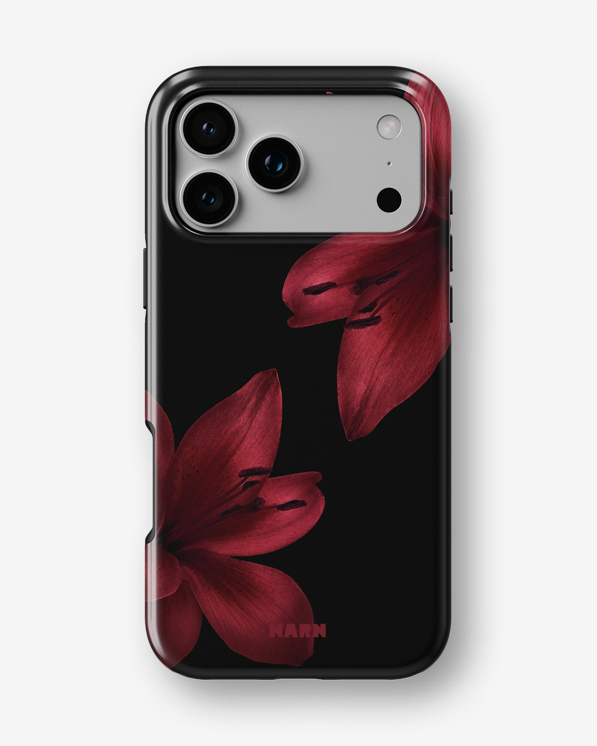iPhone 18 Pro Tough Case – Ruby Lily - View 1