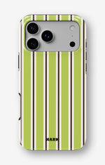 iPhone 18 Pro Tough Case – Matcha Lines - View 1