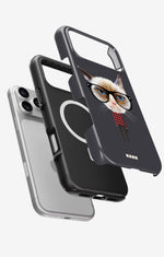 iPhone 18 Pro Tough Case – Hipster Cat - View 2