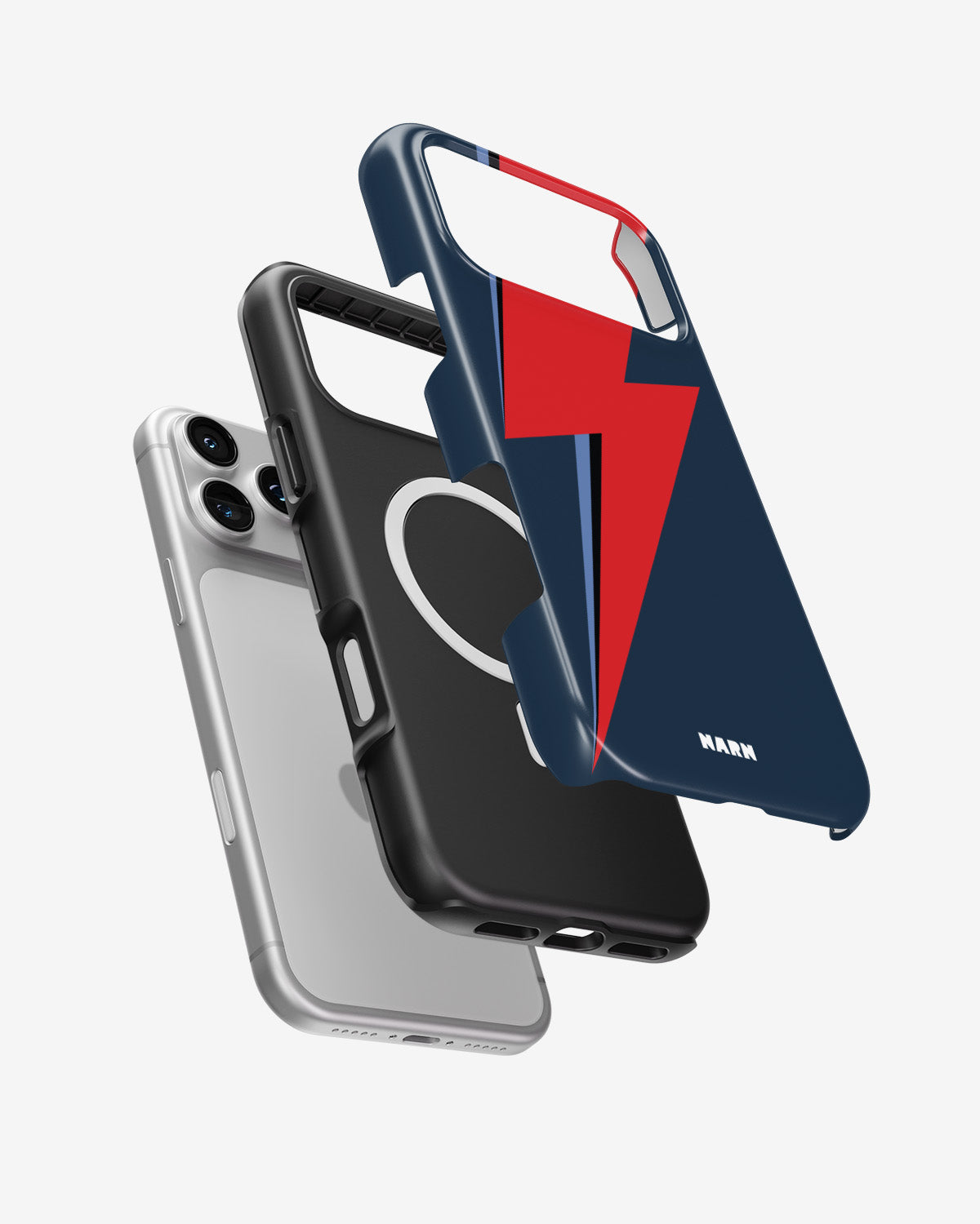 iPhone 18 Pro Tough Case – Blue Bowie - View 2
