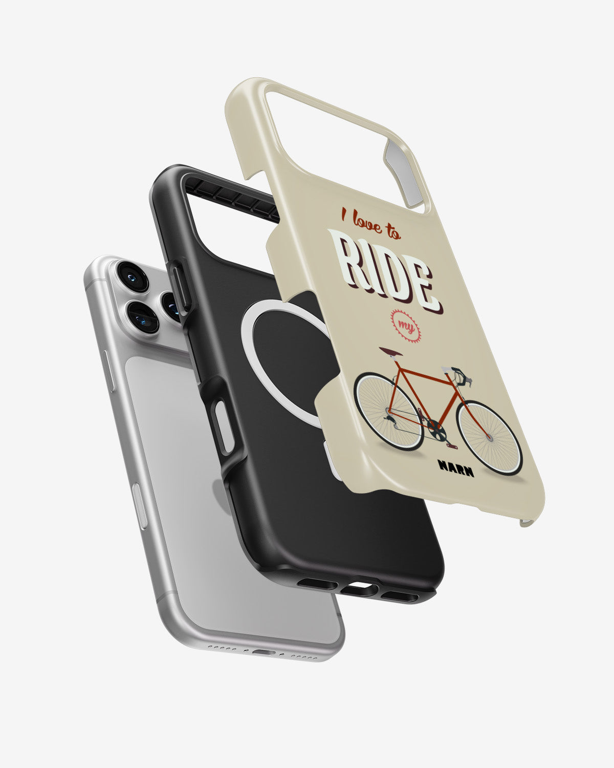 iPhone 18 Pro Tough Case – Ride My Bicycle - View 2