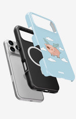 iPhone 18 Pro Tough Case – Dreamy Pig - View 2