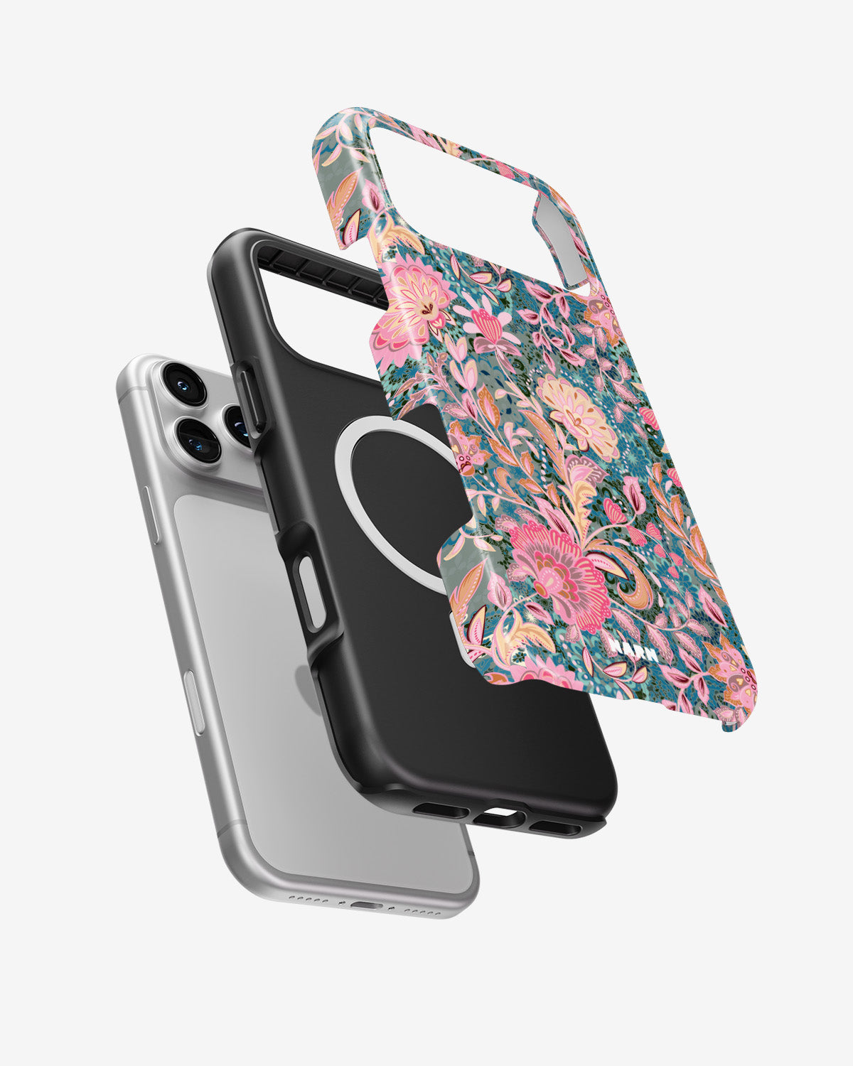 iPhone 18 Pro Tough Case – Fantasy Flowers - View 2