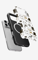iPhone 18 Pro Tough Case – Cartoon Cats - View 2
