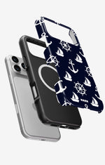 iPhone 18 Pro Tough Case – Deep Blue Voyage - View 2