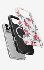 iPhone 18 Pro Tough Case – Birds Among Roses - View 2