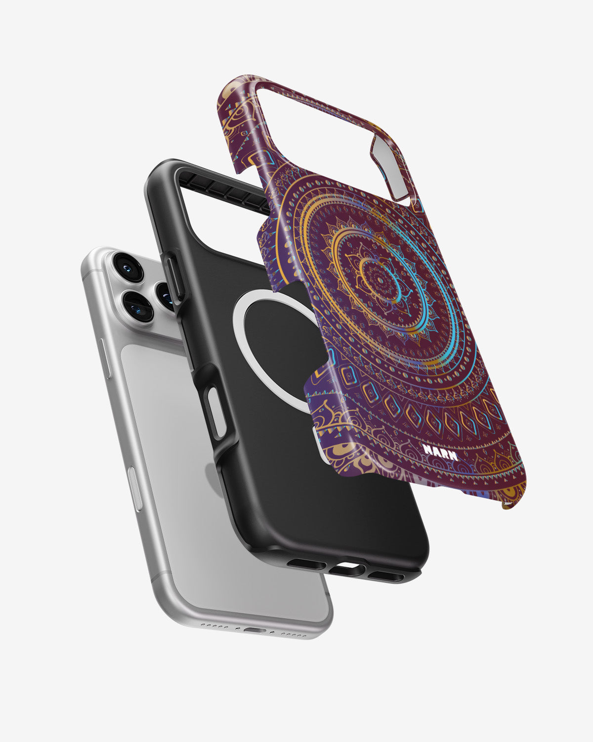 iPhone 18 Pro Tough Case – Royal Mandala - View 2