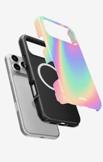 iPhone 18 Pro Tough Case – Rainbow Haze - View 2