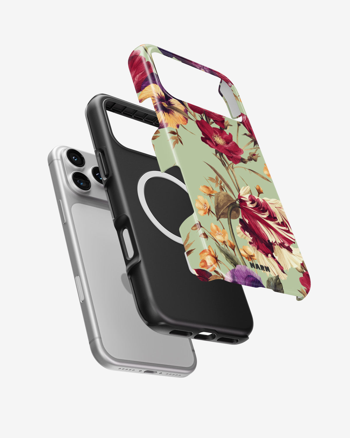 iPhone 18 Pro Tough Case – Pansy Pansy - View 2