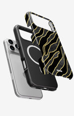 iPhone 18 Pro Tough Case – Golden Zebra - View 2