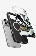 iPhone 18 Pro Tough Case – Golden Swirl - View 2