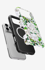 iPhone 18 Pro Tough Case – White Bloom - View 2