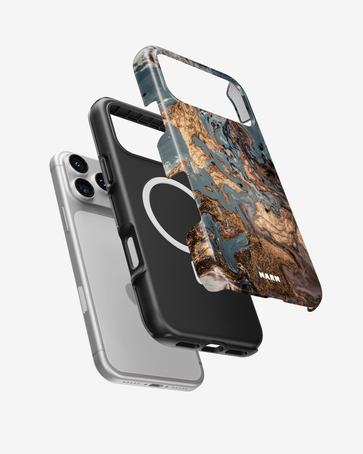 iPhone 18 Pro Tough Case – Molten Gold - View 2
