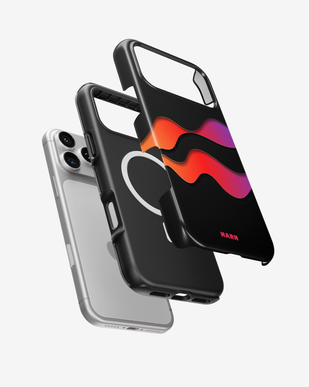 iPhone 18 Pro Tough Case – Color Wave - View 2