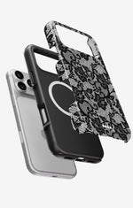 iPhone 18 Pro Tough Case – Midnight Lace - View 2