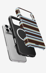 iPhone 18 Pro Tough Case – Latte Lines - View 2